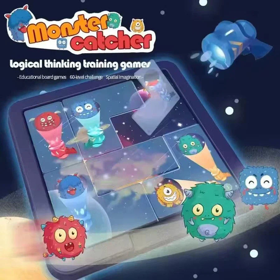 Capture the Monsters Logic Puzzle Game