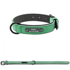 Personalized Leather Dog Collar – view 9