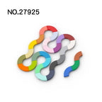 50PCS Macaroni Round Corner Tiles – view 5