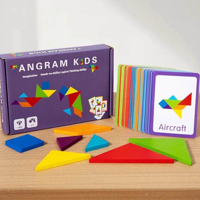 Wooden Tangram Puzzle Game for Kids – view 7
