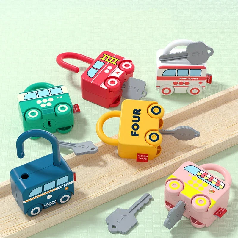 Montessori Lock & Key Learning Toy – view 3