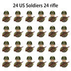 WWII Soldier Building Block Figures – view 55