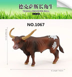 Realistic Cattle Cow & Bull Figurines – view 10