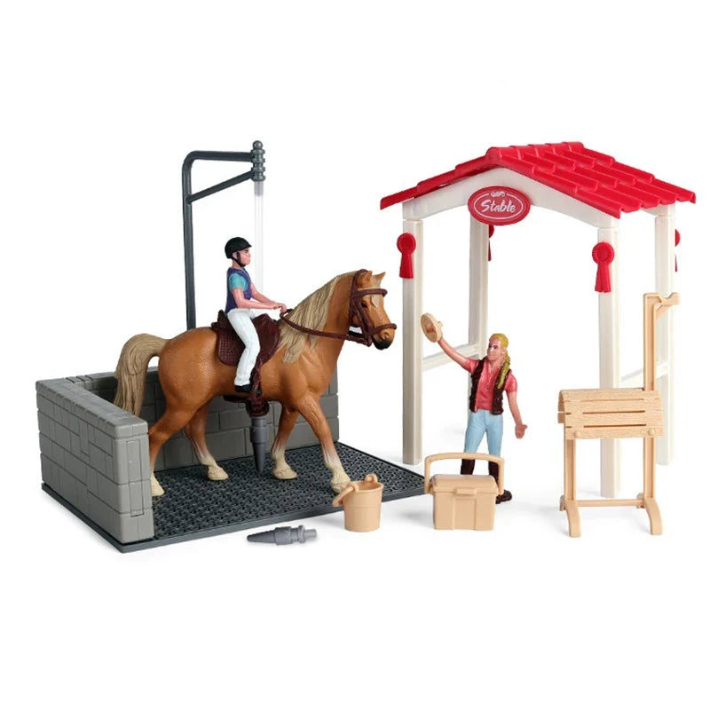Horse Race Farm Playset with Figures – view 12