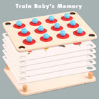 Wooden Fruit & Animal Memory Game – view 3