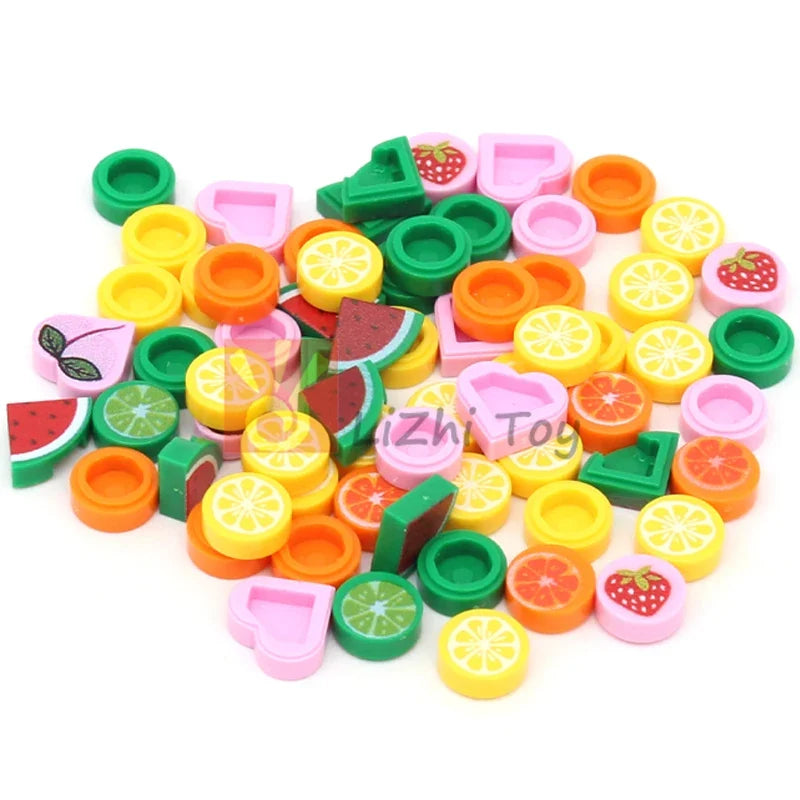 10PCS Brick Fruit Pattern Tiles – view 12