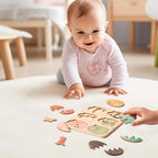 Montessori Wooden Animal Puzzle Board – view 5