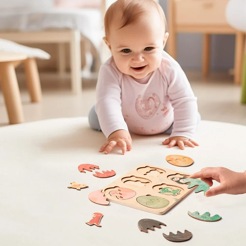 Montessori Wooden Animal Puzzle Board – view 5