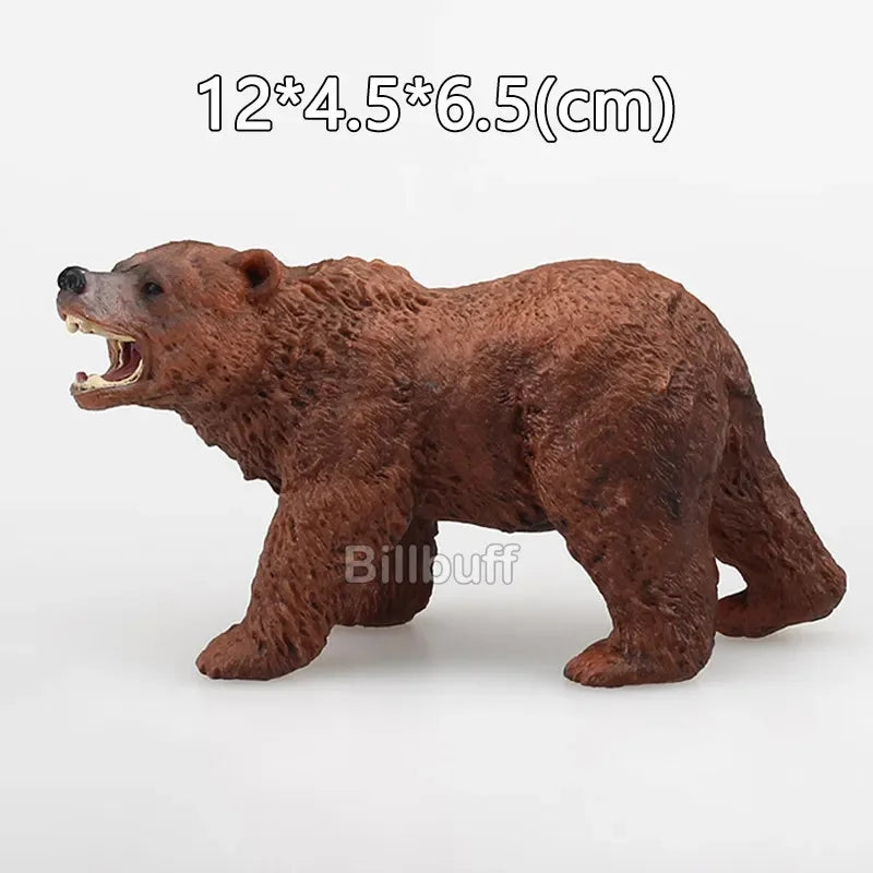 Realistic Wild Zoo Animal Figurines – view 10