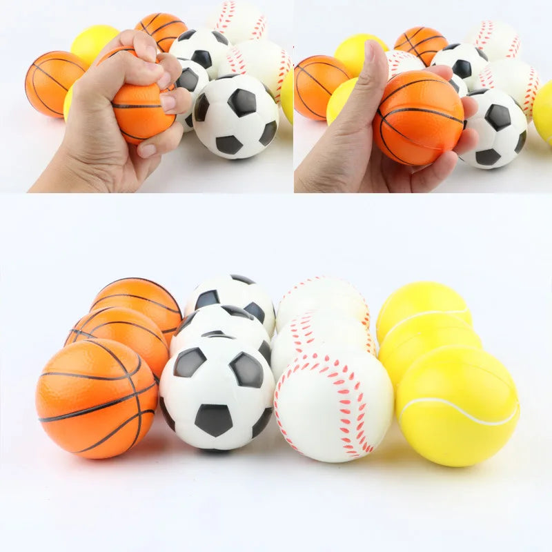 Foam Sports Stress Balls (3PCS) – view 2