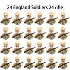 24PCS WWII Army Brick Figures – view 11