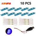 10PCS RGB LED Brick Lights (USB) – view 18