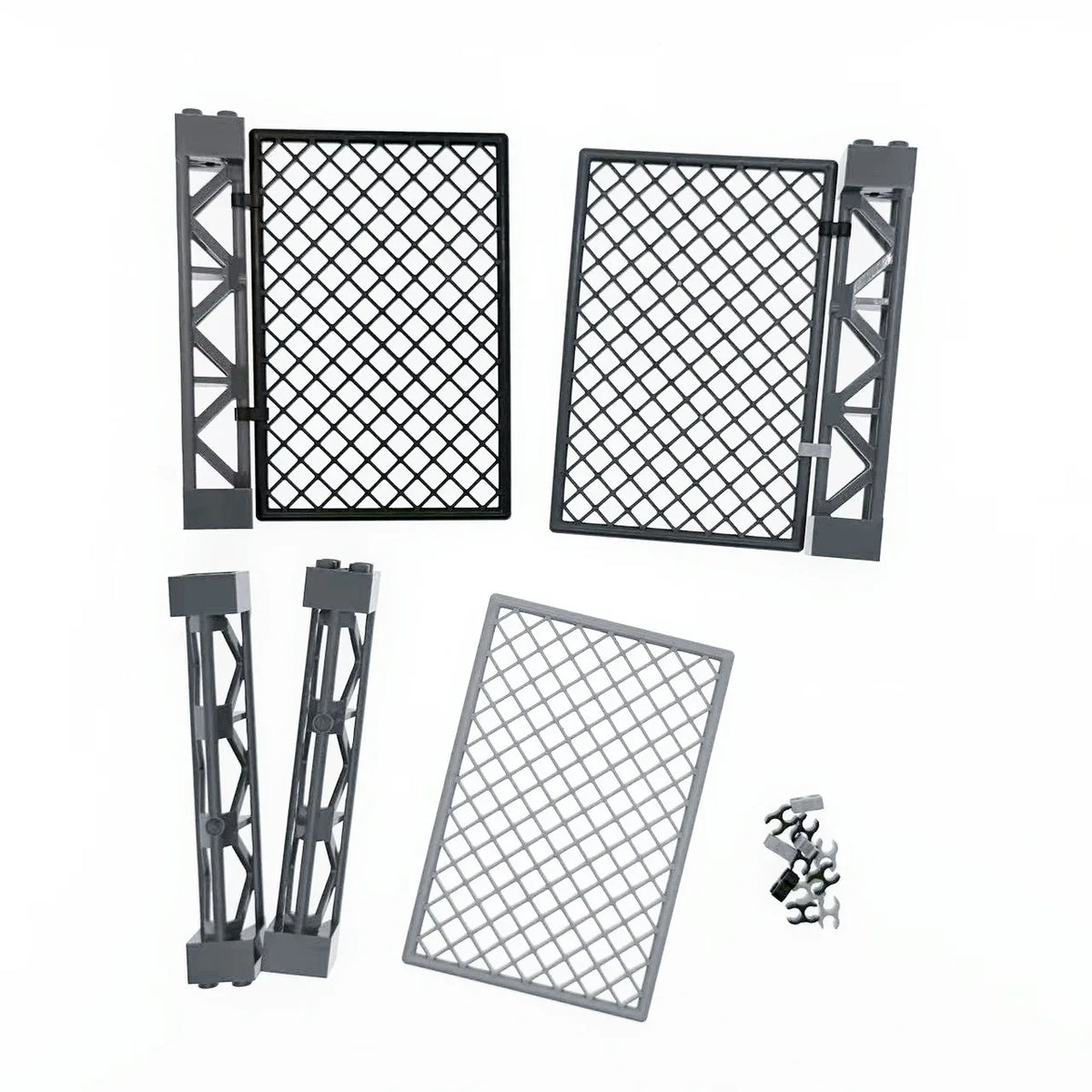 Brick Camouflage Net & Mesh Fence Parts – view 3