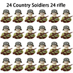 24PCS WWII Army Brick Figures – view 16