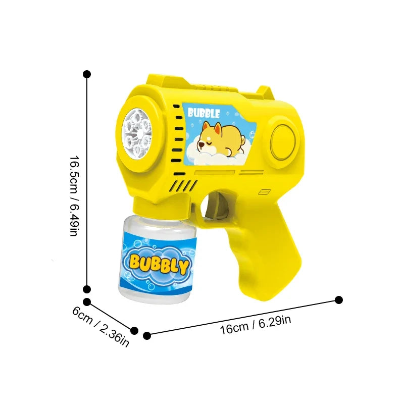 Automatic Cartoon Bubble Gun for Kids – view 6