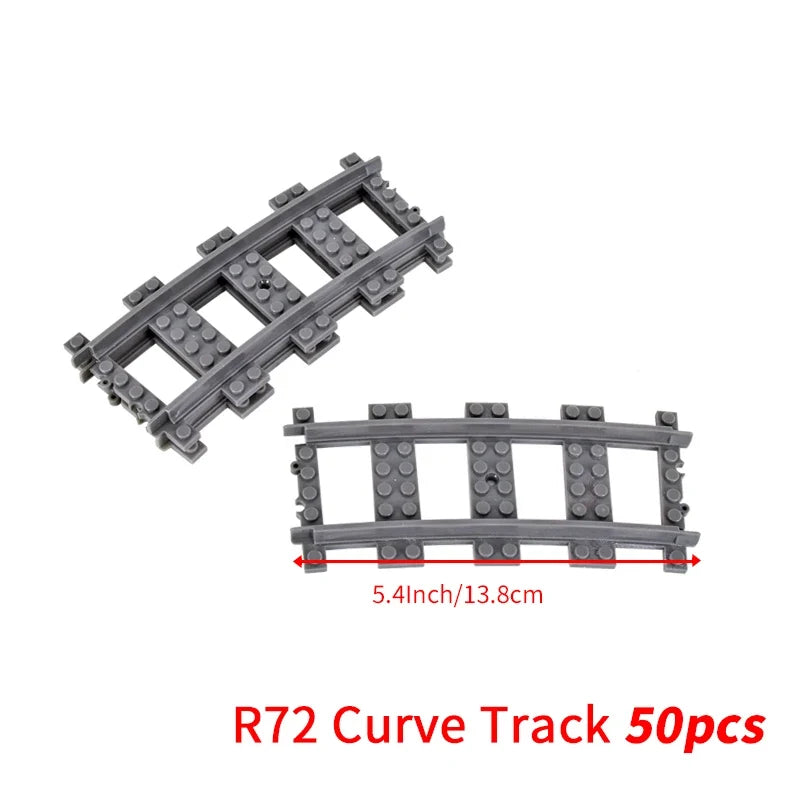 Brick Train Curve Track Parts – view 31
