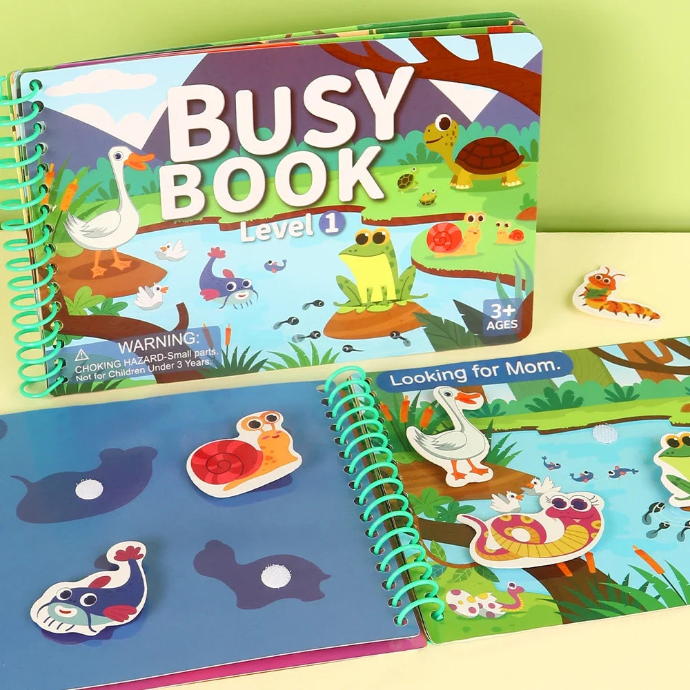 Reusable Sticker Busy Book for Kids – view 6