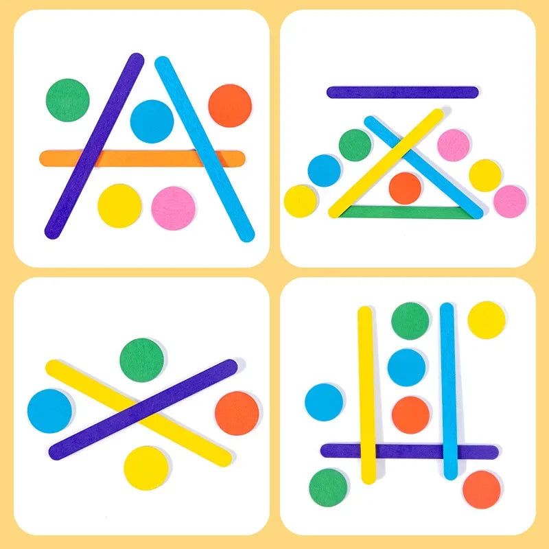 Rainbow Stick Thinking Puzzle Game – view 3