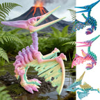 3D Printed Pterosaur Skeleton Model – view 3