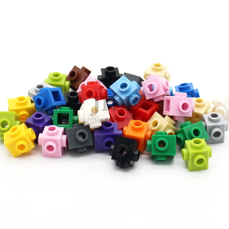 50PCS 1x1 Bricks with Studs on 4 Sides – view 12