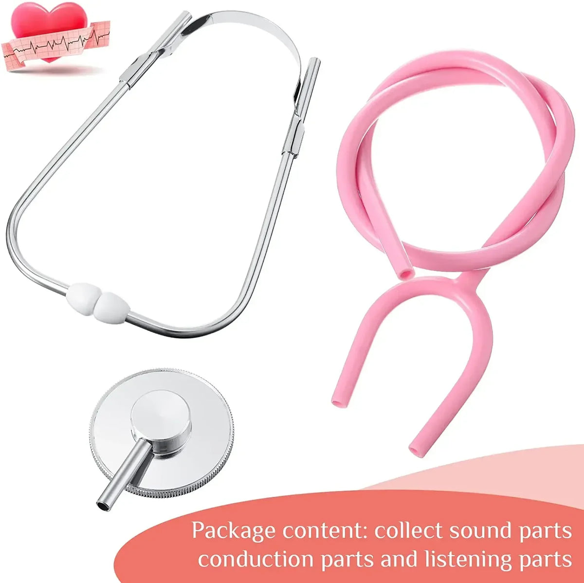 Kids Working Toy Stethoscope – view 3