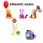 4cm Children Anime Figure Hero Building Blocks Kid Gift Assembling Toy Model Characters Figurine Bricks Boy Child Children Ninja