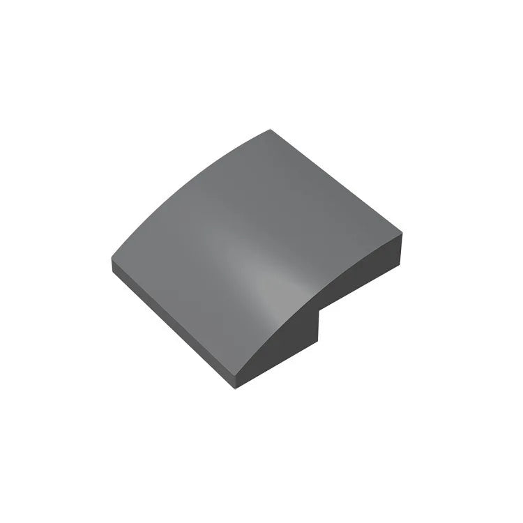 50PCS 2x2 Inverted Curved Slope Bricks – view 10