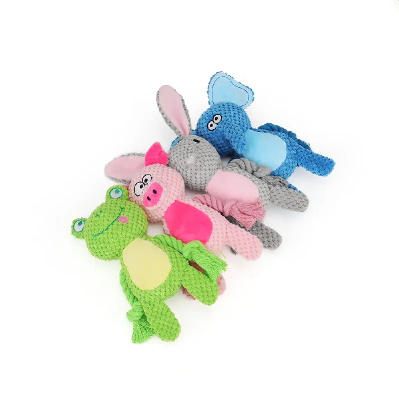 Cute Animal Rope Dog Toy – view 3