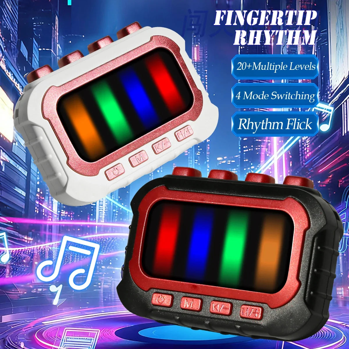 Rhythm Flick Light-Up Music Game Toy