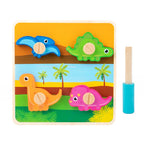 Wooden Nuts & Bolts Matching Game – view 11