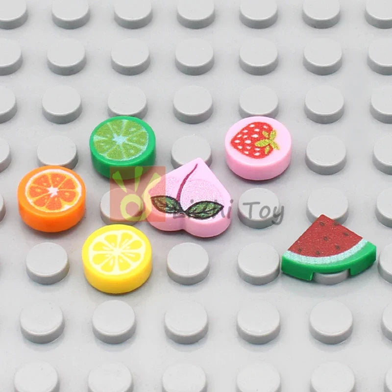 10PCS Brick Fruit Pattern Tiles – view 4