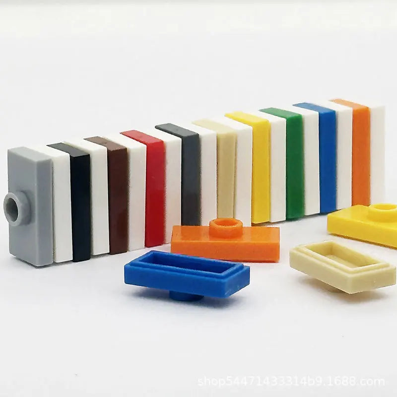 10PCS 1x2 Jumper Plates with Center Stud – view 11