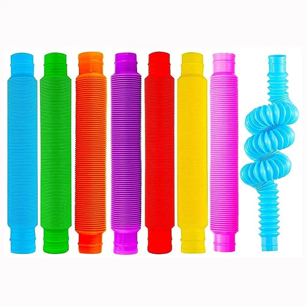 Pop Tubes Fidget Toys (8 Pack)