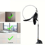 Interactive Cat Teaser Wand with Suction Cup – view 7