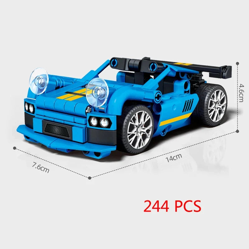 City Speed Racing Car Building Blocks – view 6