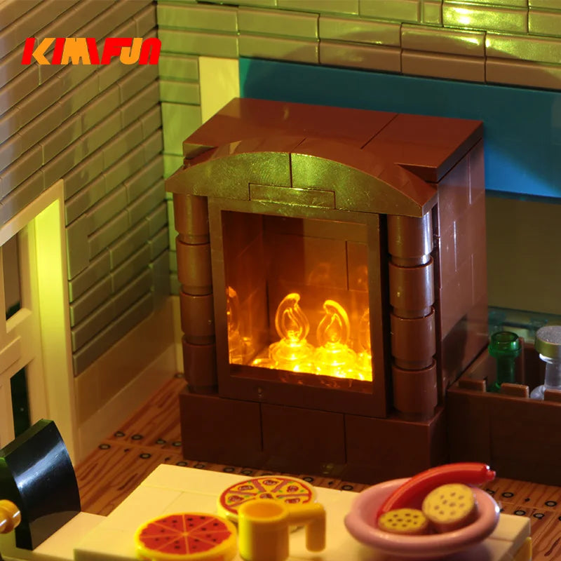 LED Barbecue & Fireplace Brick Set (USB) – view 2