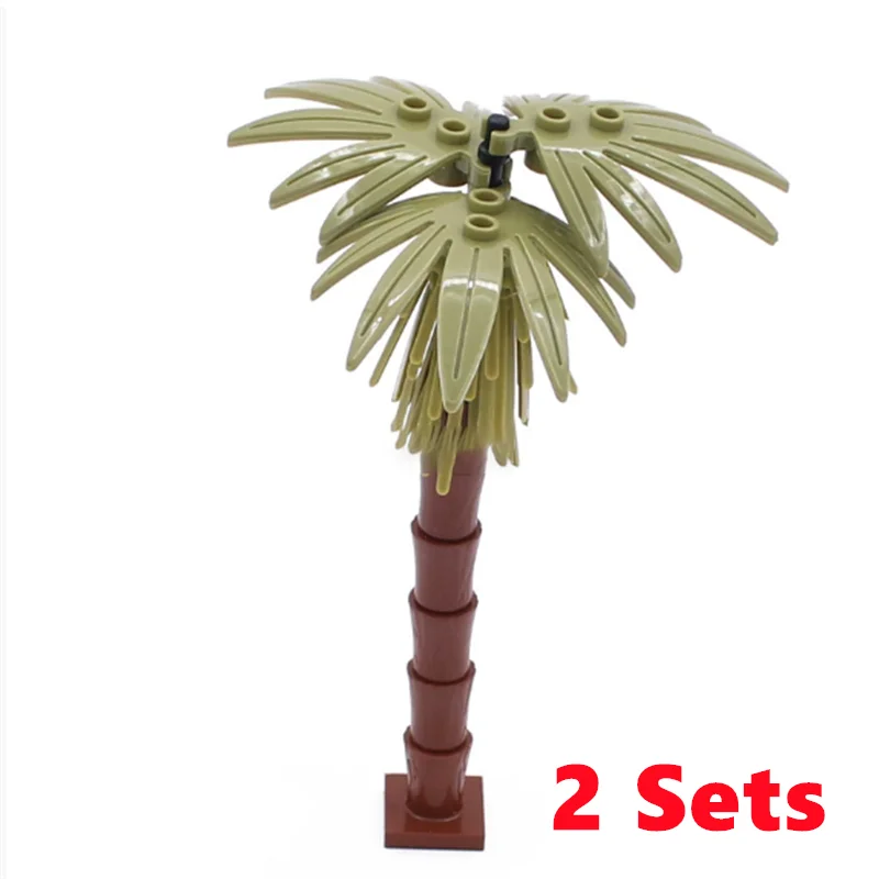 Brick Coconut Palm & Jungle Trees – view 10
