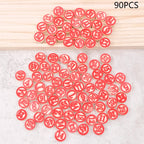 90PCS Wooden Bingo Number Plates – view 3