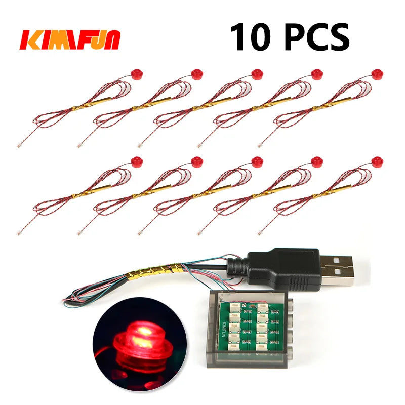 10PCS RGB LED Brick Lights (USB) – view 22
