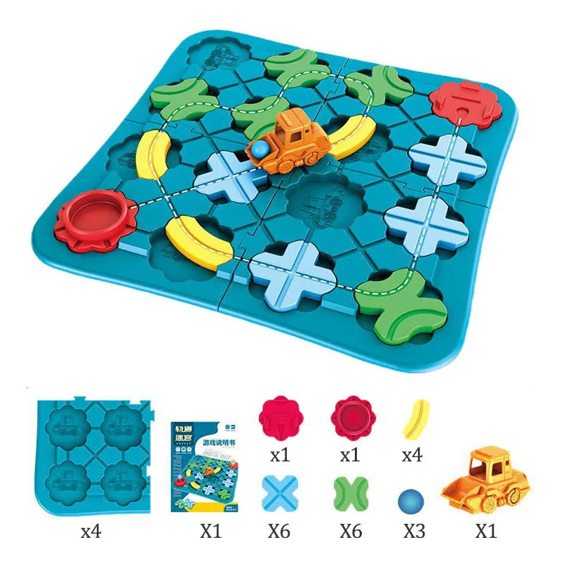 Maze Builder Logic Board Game – view 7