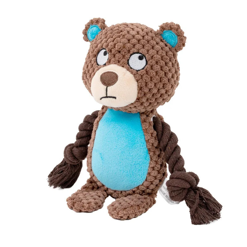 Cute Animal Rope Dog Toy – view 9