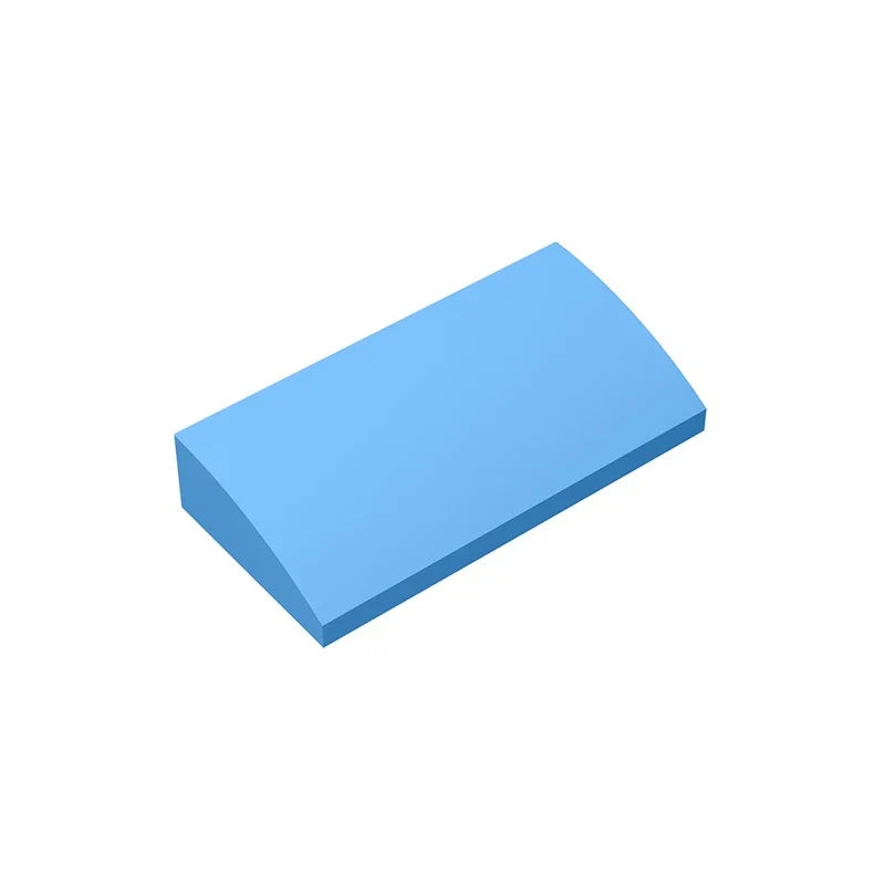 Curved Slope 2x4 Brick Parts – view 45