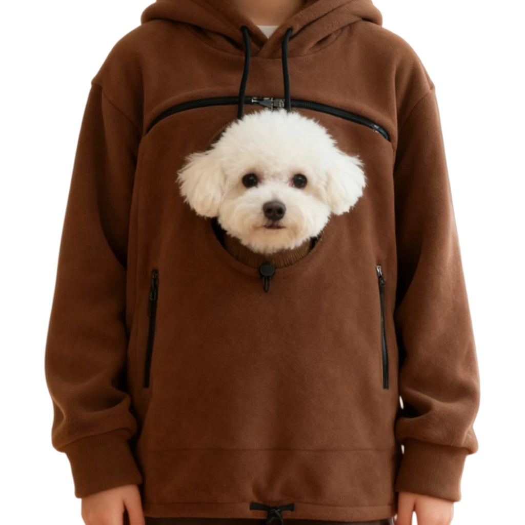 Bouclé Pet Carrier Hoodie – view 7