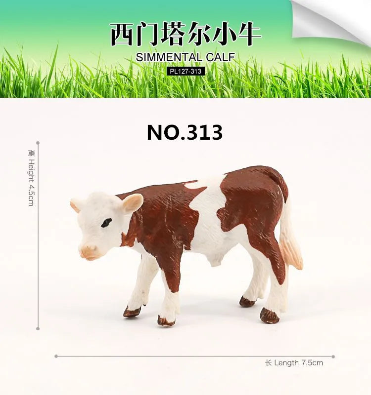 Realistic Cattle Cow & Bull Figurines – view 16