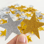 70PCS Glitter Foam Star Stickers – view 9