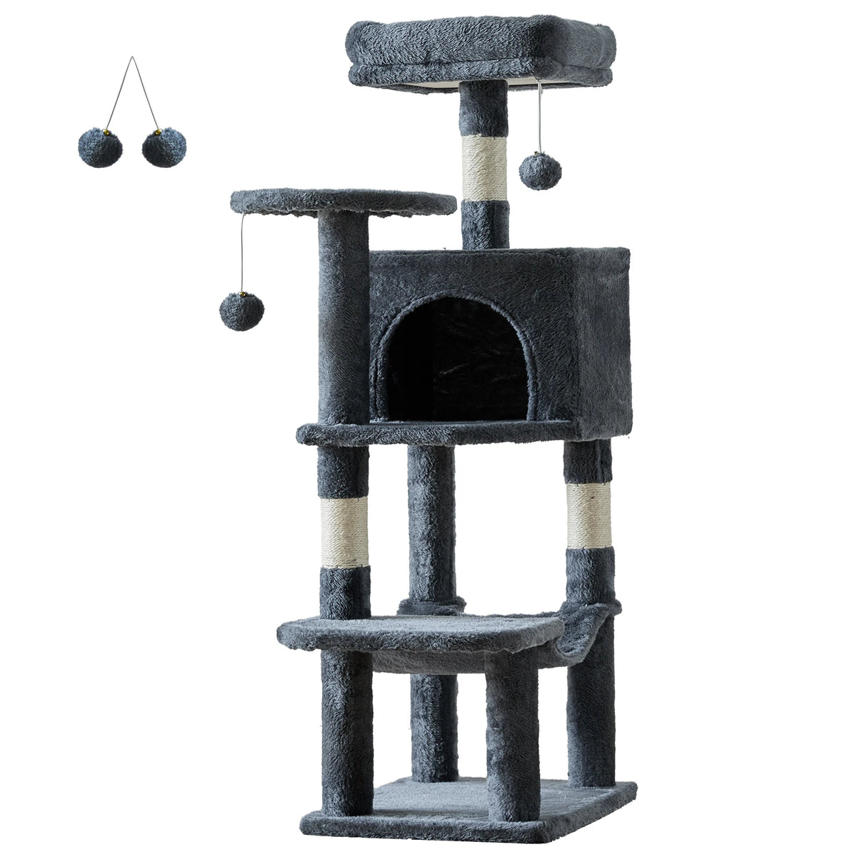 44" Cat Tree Tower – view 8