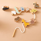 Wooden Animal Threading & Lacing Toy – view 3