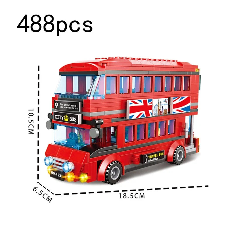 London Double-Decker Bus Building Blocks – view 27