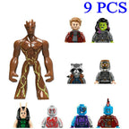 4cm Children Anime Figure Hero Building Blocks Kid Gift Assembling Toy Model Characters Figurine Bricks Boy Child Children Ninja