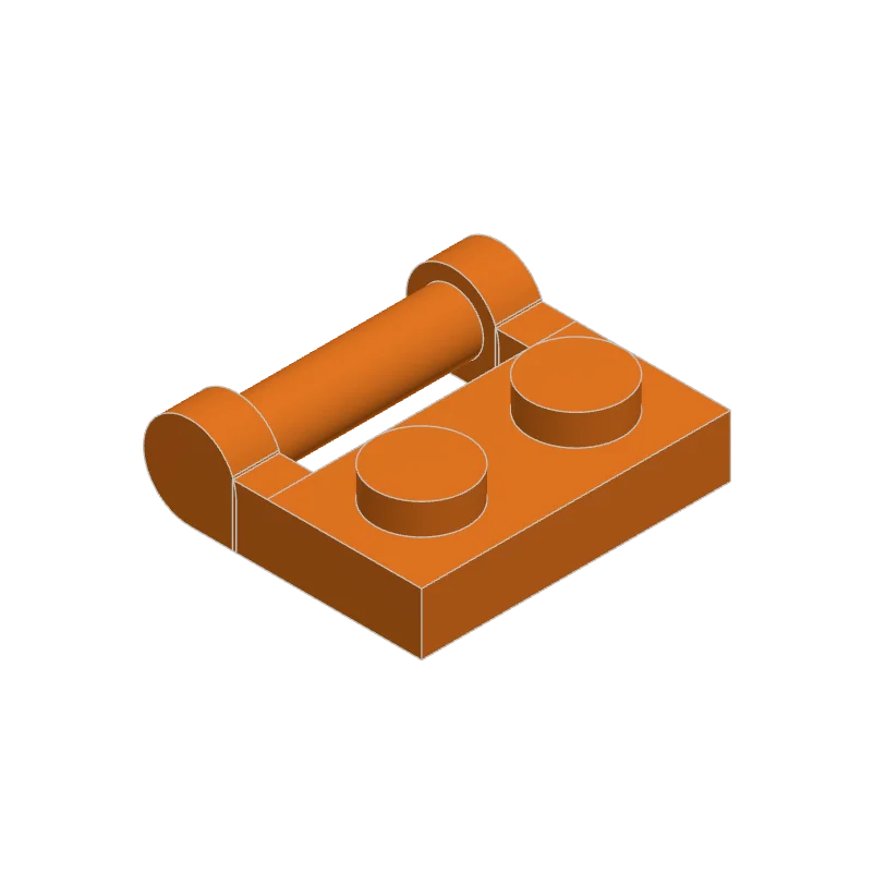 10PCS 1x2 Hinge Brick Parts – view 6